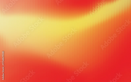 Abstract blurry gradient of warm red and yellow hues with subtle pixelation