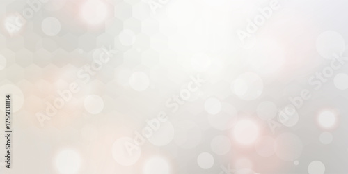 Light Gray vector layout with circle shapes. Abstract illustration with colorful spots in nature style. Pattern for business ads.background