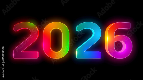 Soft colorful gradient lights background