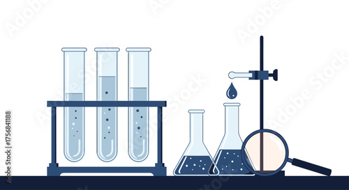 Exploring the world of scientific discovery and chemical experiments.