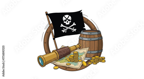 Embark on a thrilling pirate adventure treasure hunt with exciting challenges and rewards.