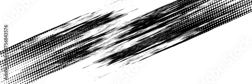 Manga focus speed lines for comic effect. Motion and action diagonal focus flash strip lines for anime comic book. grunge sport style