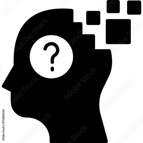 Alzheimer Solid Icon