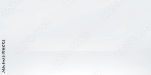 white circular awarded winner podium for outstanding luxury product advertising display on white gradient lighting background