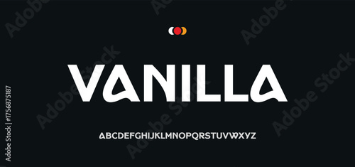 Creative simple modern urban alphabet font. Digital abstract futuristic, logo, music, sport, minimal technology typography. Simple numeric vector illustration
