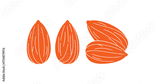 Organic almonds for healthy snacking and baking delicious recipes