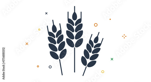 Harvesting golden wheat stalks symbolizing agricultural abundance and the bounty of nature's finest grain