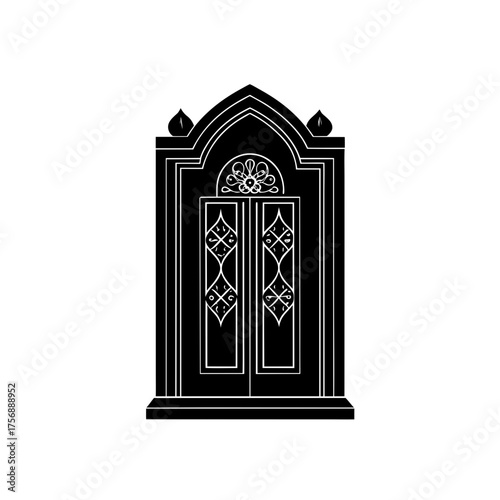 old church door