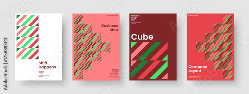 Isolated Banner Template. Geometric Brochure Layout. Abstract Book Cover Design. Poster. Business Presentation. Flyer. Background. Report. Newsletter. Handbill. Journal. Magazine. Advertising