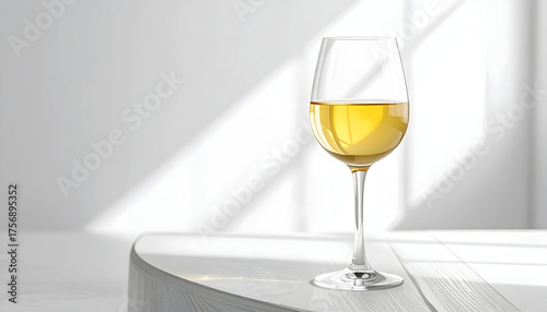 glass of white wine