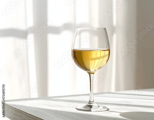 glass of white wine