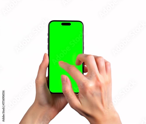 mobile phone in hand