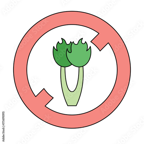 Celery Allergy Icon