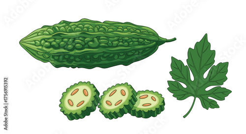 A detailed look at the bitter melon fruit and its health benefits for well-being.