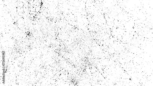 grunge overlay effect with scratch and dust on black background,  Distressed overlay texture. Grunge background. Abstract mild textured effect. 