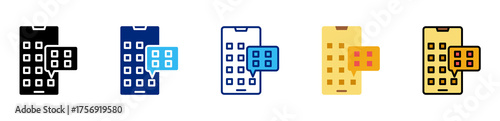 application multi style icon