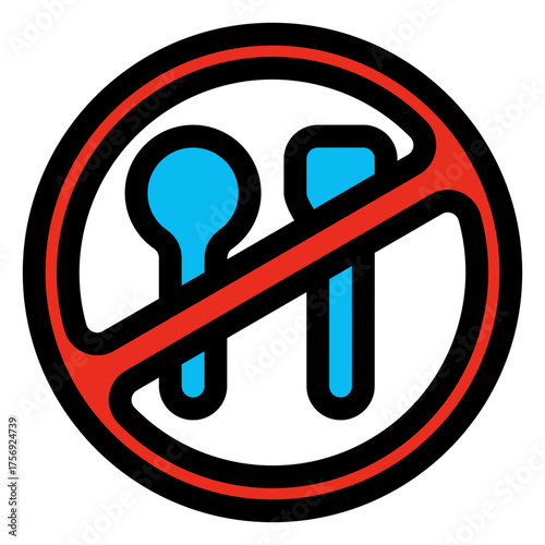 No eating icon