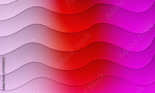 Vivid Abstract Waves Gradient Background Design Backdrop Colorful Layered Wavy Shapes