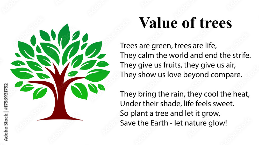 Obraz premium Value of Trees