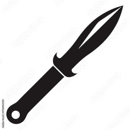 knife isolated on white background