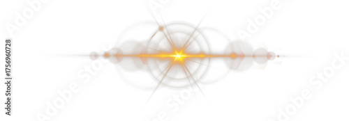 Golden beam PNG with luminous sparkle and radiant light rays. Bright reflections add elegant warmth and festive luxury. Perfect for abstract compositions, neon visuals, or digital design.