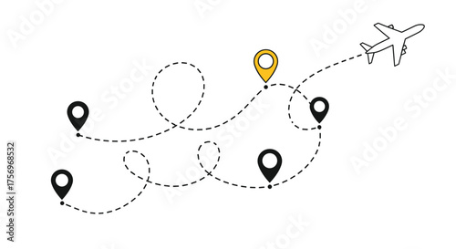 Embarking on a journey marked by a series of fascinating destinations and thrilling adventures.