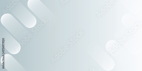 White Minimal Abstract Background. Modern shiny white diagonal rounded lines pattern. Minimal geometric. vector ilustration.