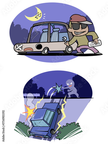 車の不法投棄