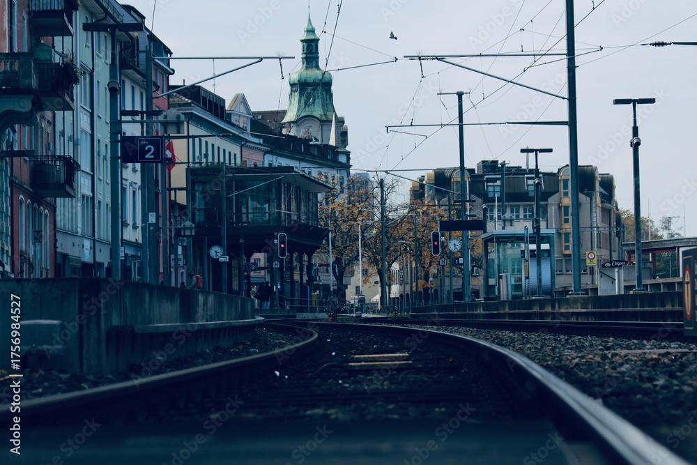 Obraz premium Bahnhof