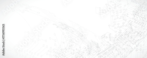 Abstract scientific circuit technology concept board background