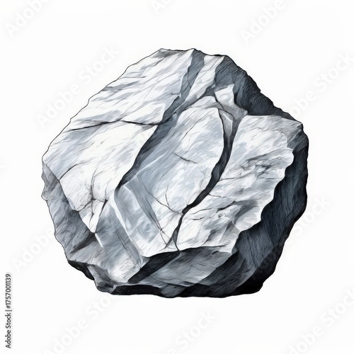an AI Image Generator, Close-up Illustration of Realistic Rough Rock Texture