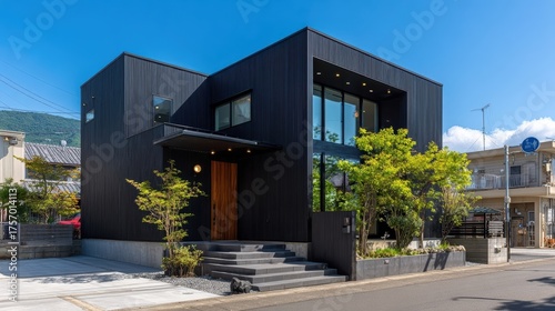 おしゃれな新築の戸建て住宅