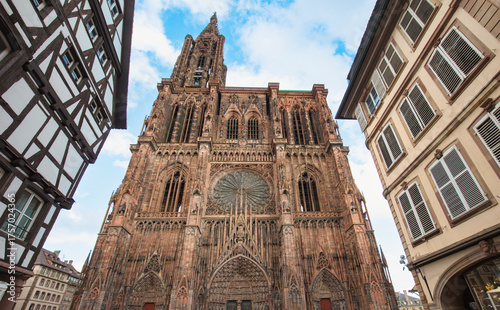 Notre Dame Church in Strasbourg France