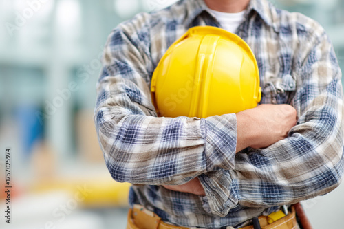 portrait of a construction worker