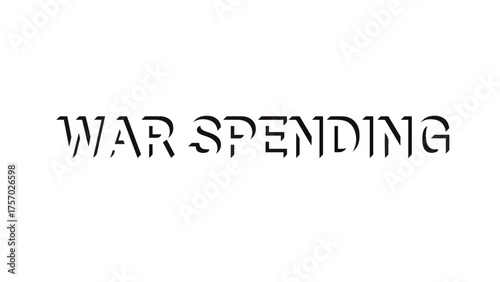 Exploring the fiscal allocation and economic commitment associated with national defense and international conflict, reflecting governmental financial priorities and societal resource distribution
