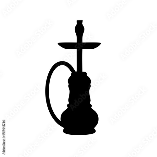 hookah vector silhouette