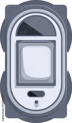 Robot vacuum cleaner is cleaning the house, ensuring a spotless and dust free environment