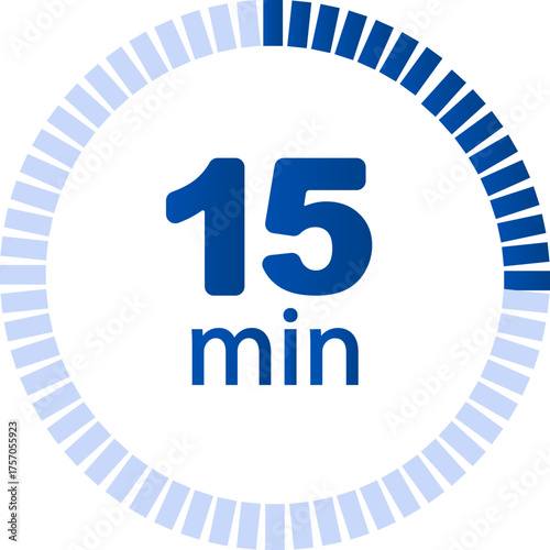 Timer, clock, stopwatch isolated set icons. Countdown timer symbol icon set. Label cooking time. Vector illustration.Set of analog clocks for every hour icon.Stopwatch icon from 1 to 60 minute timer