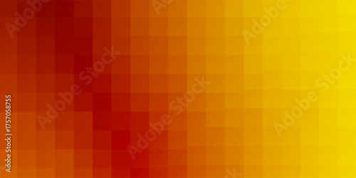 Dark green, yellow vector texture in polygonal style. Abstract illustration with gradient squares , rectangles. An easy addition to your ads.background;