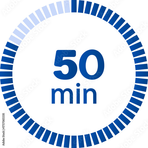 Timer, clock, stopwatch isolated set icons. Countdown timer symbol icon set. Label cooking time. Vector illustration.Set of analog clocks for every hour icon.Stopwatch icon from 1 to 60 minute timer