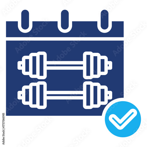 Fitness Schedule Icon