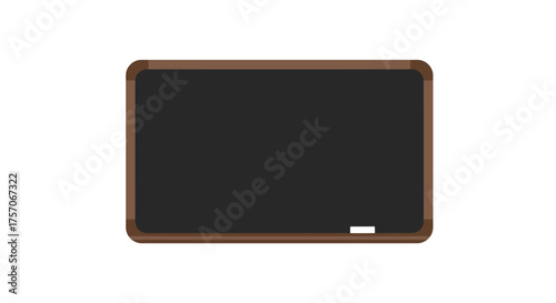 Modern sleek electronic device with a dark screen and metallic casing for technology concept imagery isolated on white background