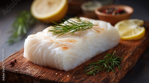 Delicious fillets of pollock or coalfish