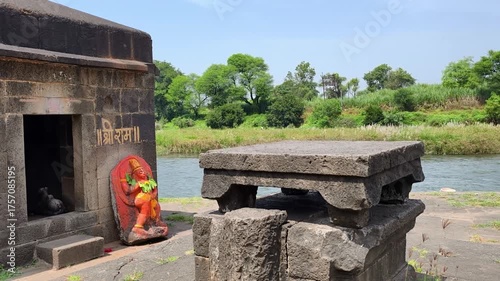 Limb Hatti Ghat is a place located on the Krishna River at Limb in Satara, Maharashtra, known for its ancient Shivalinga. It is a scenic spot that houses several beautiful temples.