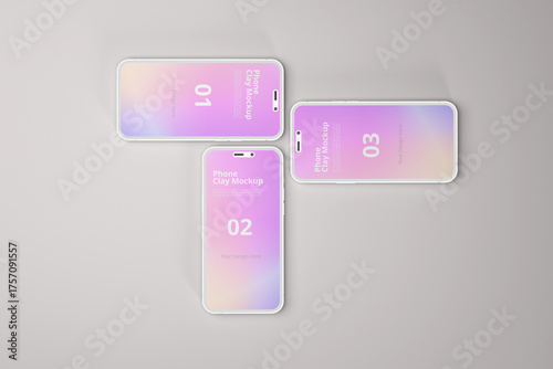 Canvas Print SMARTPHONE MOCKUP