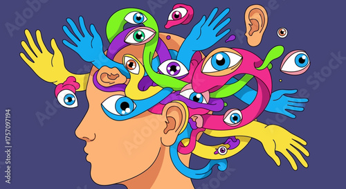 Mindscape - A Surreal Exploration of Perception and Sensory Overload.