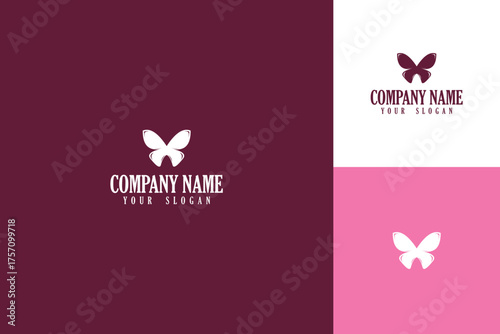 Elegant Butterfly Logo Design for Beauty and Nature Brands.