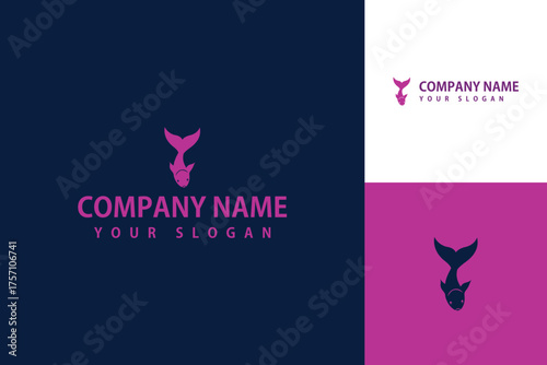 Elegant Fish Logo Design with Modern and Minimalist Style for Branding.