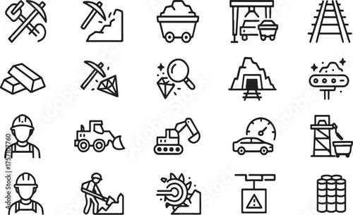 construction icons, engineering vector, industrial tools, worker helmet, infrastructure design, site development, project management, handyman icon, mechanic tool, workforce pack