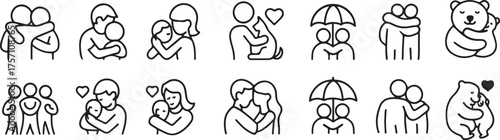 motherhood icons, parent symbol, baby vector, family love, childcare illustration, parenting concept, neonatal care, woman and baby, family relationship, nurturing symbol